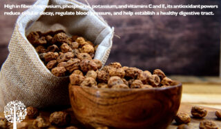 Tiger nuts have several health benefits.