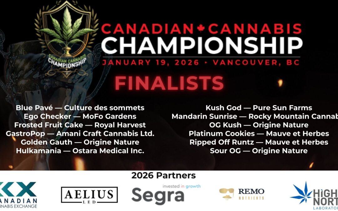 Meet the Finalists: Canadian Cannabis Championship 2026