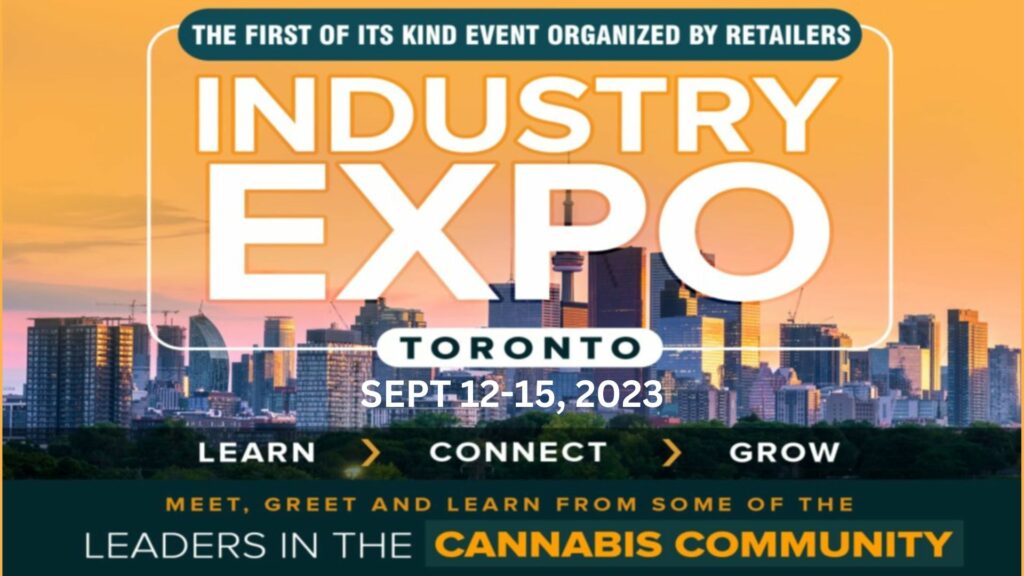 Elevate Cannabis Industry Expo is in Toronto, September 12-15