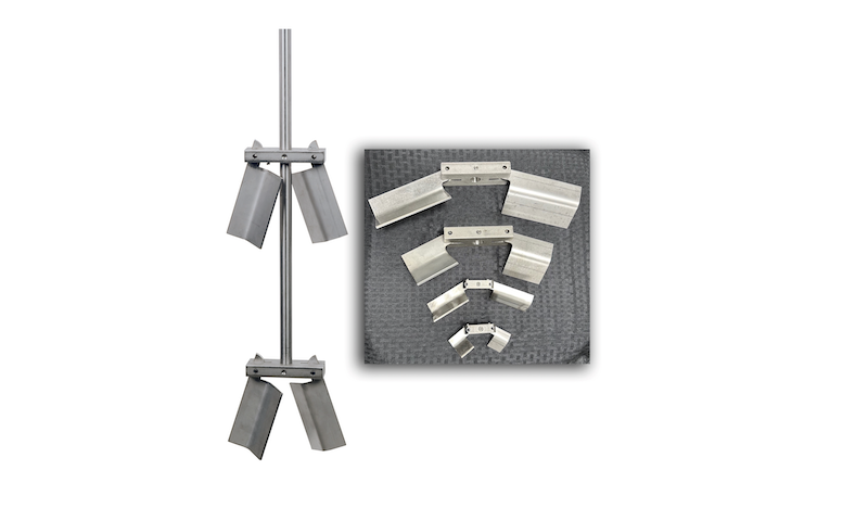 INDCO Foldable Impellers are Ideal for Closed Container Mixing