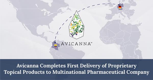Avicanna Completes First Delivery of Topical Products to Multinational Pharmaceutical Company