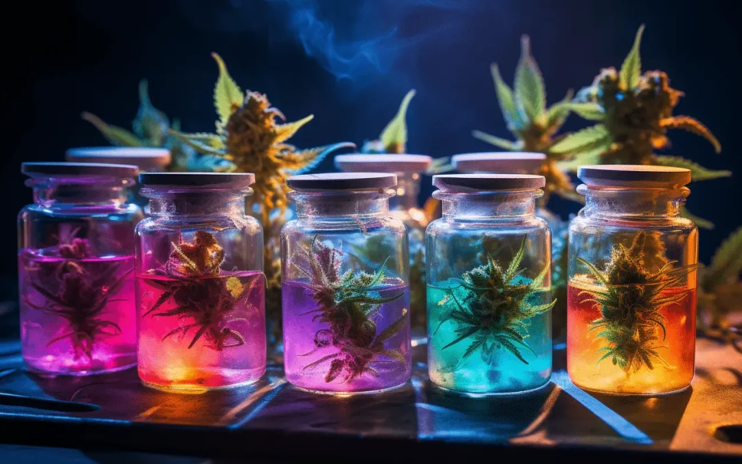 Cannabis Color Remediation with Chromatography