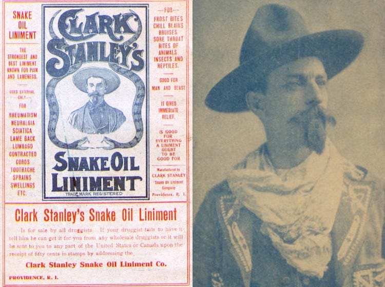 The Snake Oil Tycoon